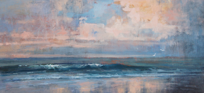 , Oil on canvas on board by David Hawthorne